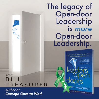 The Thing About Open Doors…