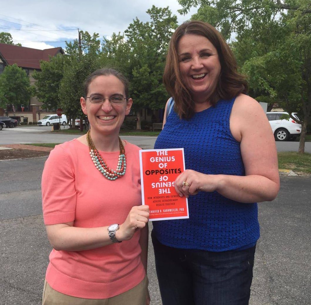Featured on Friday: The #GeniusofOpposites Author @JennKahnweiler
