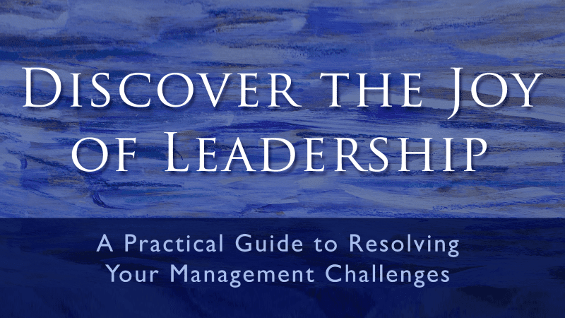 Featured on Friday: Discover the Joy of Leadership by Willy Steiner